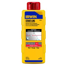 Irwin Strait Line 64902 8 Oz Red Chalk Refills