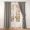 Lazzzy - Cortinas de terciopelo gris claro de 84 pulgadas