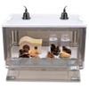 HKDQ Chick Brooder,Brooder Box for Chicks,Brooder Heater Warms up to