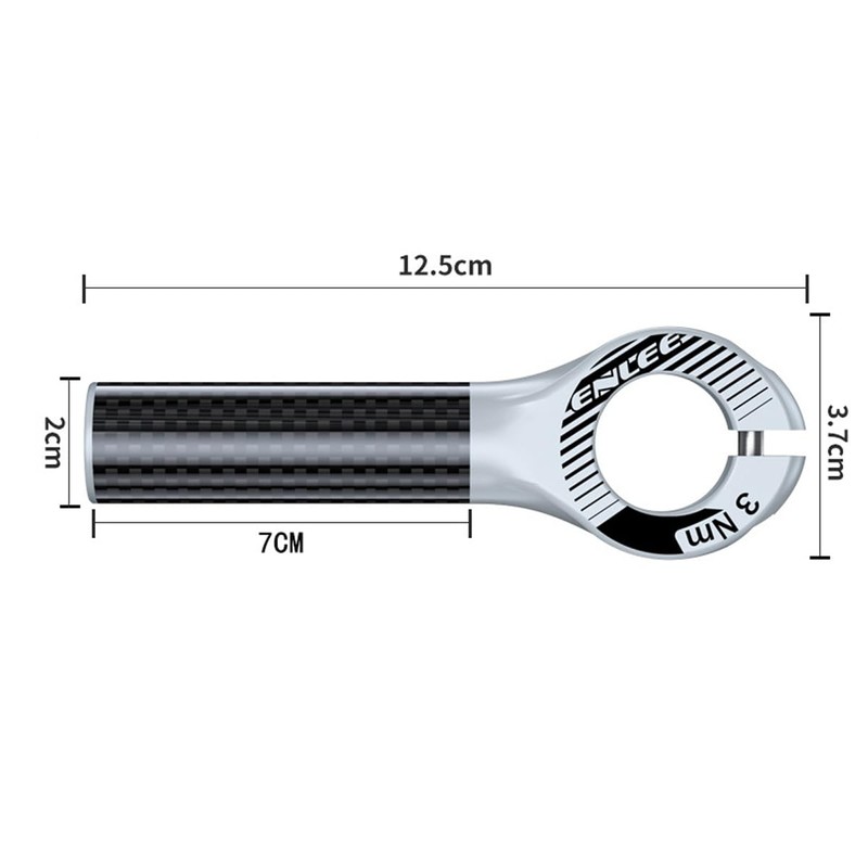 HOUSON bicycle handlebar ends, carbon handlebar grips MTB bar ends