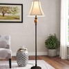 JERHOUS Beige Square Cut Corner Bell Lamp Shade Medium Lampshade