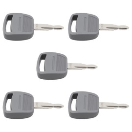 Briny River 5pcs Excavator Ignition Key Replacement Part CNH1 Compatible with Case CX130 210220 240 330 360