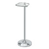 Gatco 1436C Pedestal Toilet Paper Holder, Chrome Large, 22" H