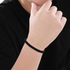 Black Lucky Bracelet for Women Men, Kabbalah Black String Bracelet