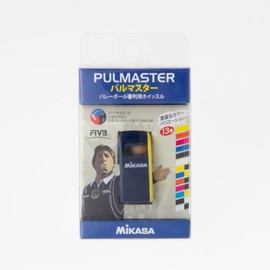 MIKASA PUL-NBY International Volleyball Federation (FIVB) Whistle, Palmaster, Navy/Yellow