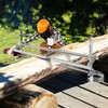 VEVOR Chainsaw Mill, Portable Sawmill 14"-48" Guide Bar, Galvanized Steel