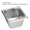 Stainless Steel Basin Food Bowl Buffet Basin Insulation Counter Basin