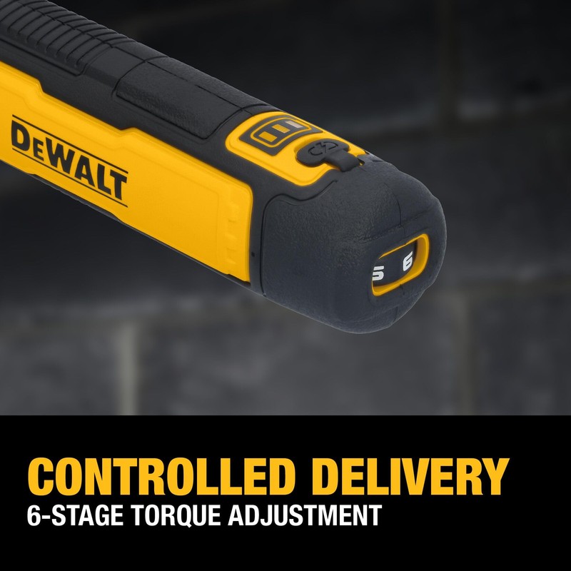 DEWALT Cordless Screwdriver, 4V USB Rechargeable Electric Screwdriver with 12