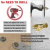 Sunxeke 410 PCS Self Drilling Drywall Anchors with Screws Kit