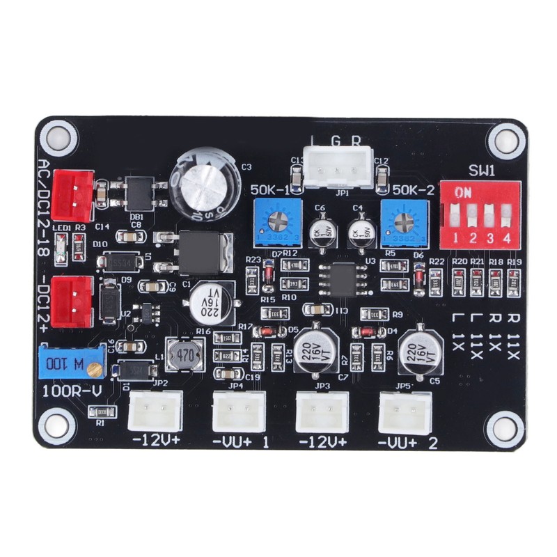 High Accuracy Power Amplifier VU Meter Preamplifier Audio Level Meter