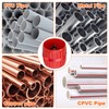 1/4'' - 1'' Depth Gauge and Pipe Deburring Tool Kit,