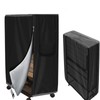 Rollaway Bed Storage Cover, Folding Bed Storage Cover With Zipper,
