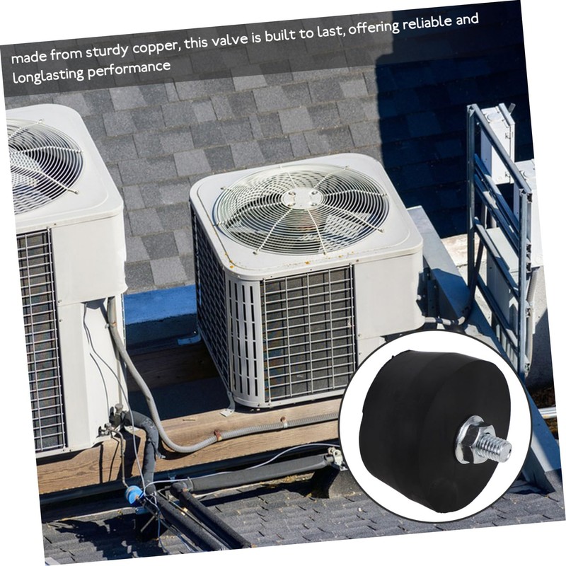 Yardenfun 4pcs Rubber Compressors Rubber Foot Foot Mount Accessory Compressor