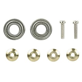 Tamiya 15345 Mini 4WD Upgraded Parts Series No. 345 GP.345 Roller 0.4 inch (11 mm) Ball Bearing Set