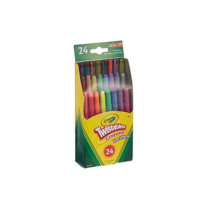 Crayola Twistables Fun Effect Crayons (24 Count)