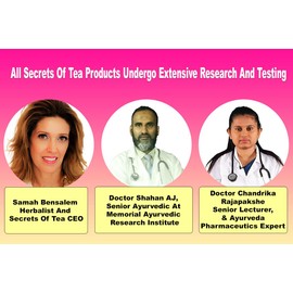 Secrets of Tea Organic Fertility Tea – Herbal Blend for Women with Chaste Tree Berry (Vitex), Mint & Red Raspberry Leaf – Caffeine-Free, Gentle Fruit Flavor, 40 Sachets