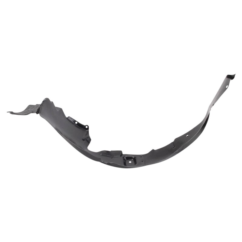 TRQ Front Right Inner Fender Liner Black Passenger Side Compatible