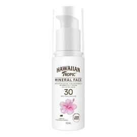 Protector Solar Facial Hawaiian Tropic Mineral 30FPS 50ml