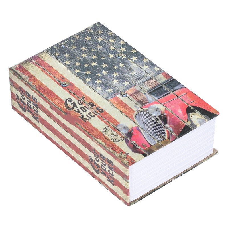 Mini Safe Lock Box Simulation Dictionary Money Box Originality Gift