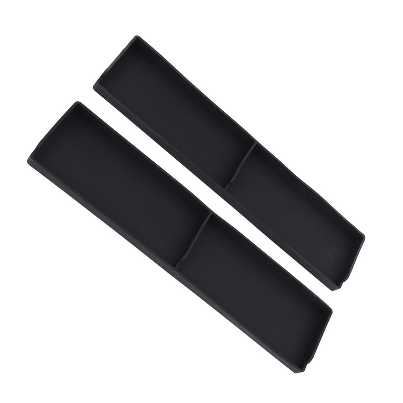 2PCS Stove Top Shelf Silicone Spice Rack Magnetic Back 2