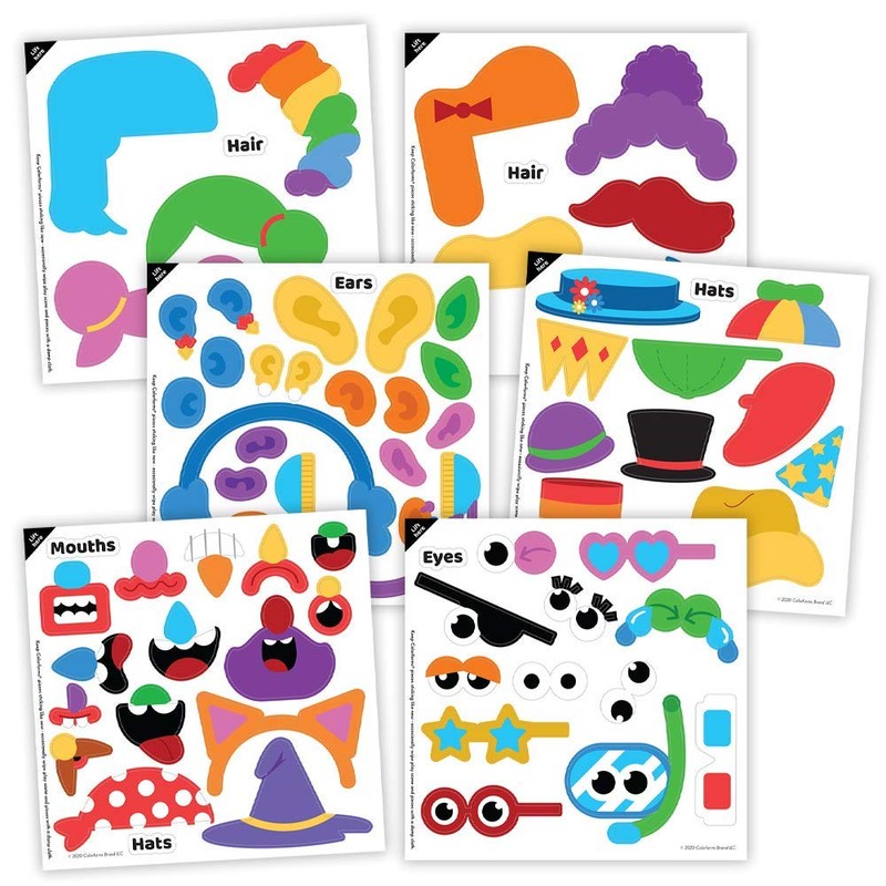 Colorforms — Silly Faces Game — Family Fun with Classic