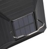 Solar Flame LED Lights Simulation Flickering Flame Grid Shape for