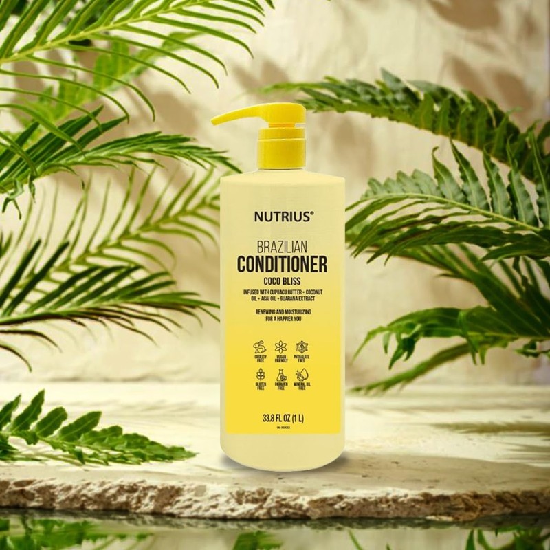 Nutrius BRAZILIAN COCO BLISS 33.8FL OZ CONDITIONER