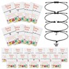Huquary 20 Set Rosh Hashanah Party Supplies 4 Styles Bracelets