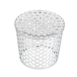 uxcell Gutter Guard Filter, 3.5 Inch Wide 304 Stainless Steel Downspout Guard Filter Strainer for Stops Leaves Blockage