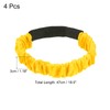 PATIKIL 3 Legged Race Bands, 4 Pack Elastic Tie for