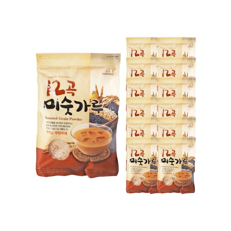 성진 미숫가루 12곡 1kg Sungjin Multigrain Powder 12 Grains 1kg