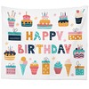fogman Birthday Decorative Tapestry Party Birthday Wall Hanging (59.1 x
