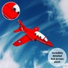 Red Arrows BAe Hawk Aircraft Soft Toy - Cute Plush