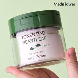 Mediflower 메디플라워 어성초 토너 패드+센텔라 파하 패드 Mediflower Mugwort Toner Pad + Centella PHA Pad