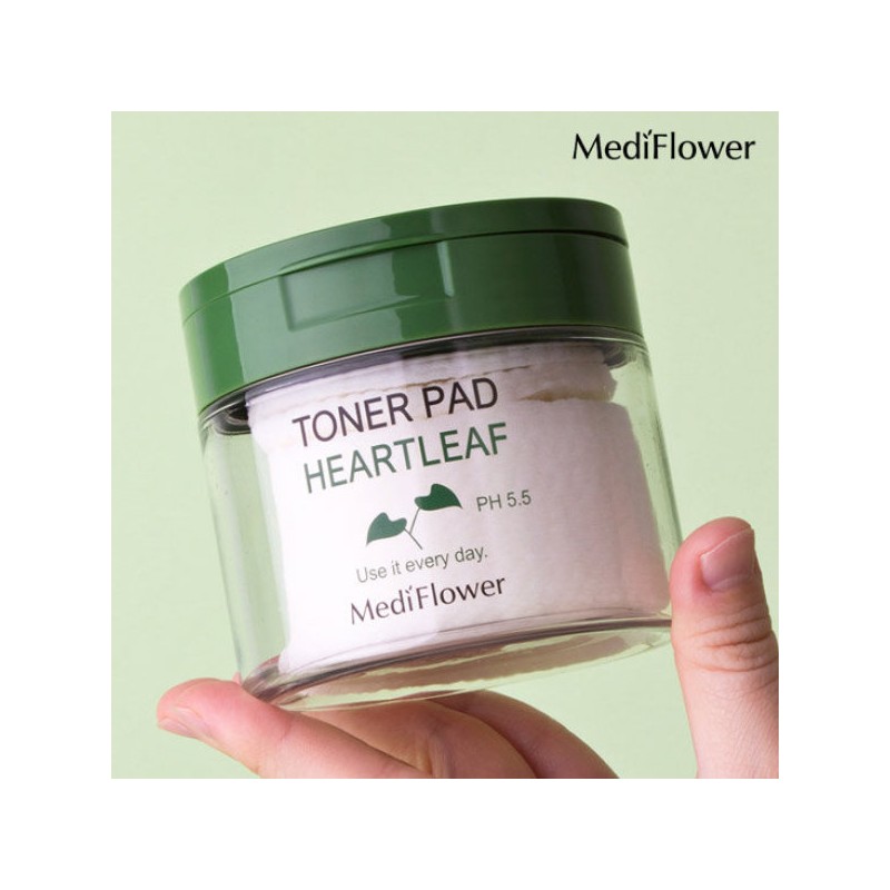 Mediflower 메디플라워 어성초 토너 패드+센텔라 파하 패드 Mediflower Mugwort Toner