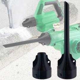 Digi Base 19640 HiKOKI Compatible Blower Nozzle for Anchor Holes (Long and Short Nozzle Set), Duster Nozzle, Fine Nozzle, Dust Blower Nozzle, Anchor Hole Blower, Crevice Nozzle