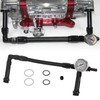 RYANSTAR RACING AN6 Dual-Feed Double Pump Braided Fuel Line with