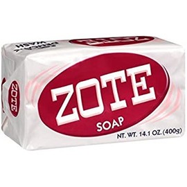 Zote Laundry Soap Bar Pink 14.1 Ounce Each (Pack of 4)