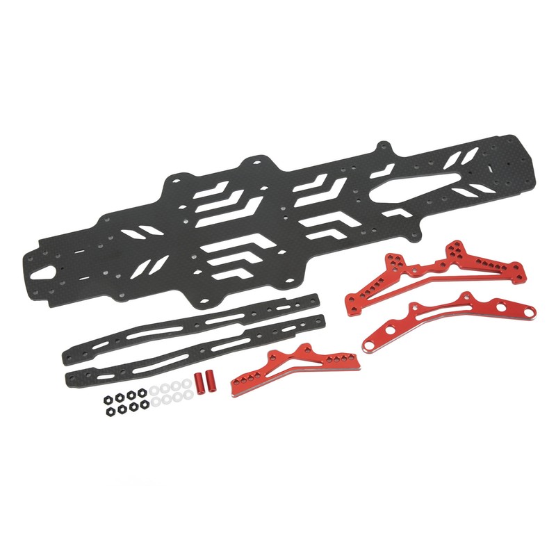 RC Drift Racing Chassis Carbon Fiber Aluminum Alloy RC Car