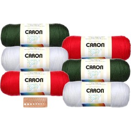 Caron Simply Soft Yarn Assortment (Neon):_Holiday