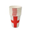 SHATCHI 20Pcs England Paper Cup St George Party Supplies for