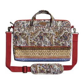 Maison d'Hermine Laptop sleeve bag upto 15.6 inch Stain and water repellent Cotton canvas - Jaipur