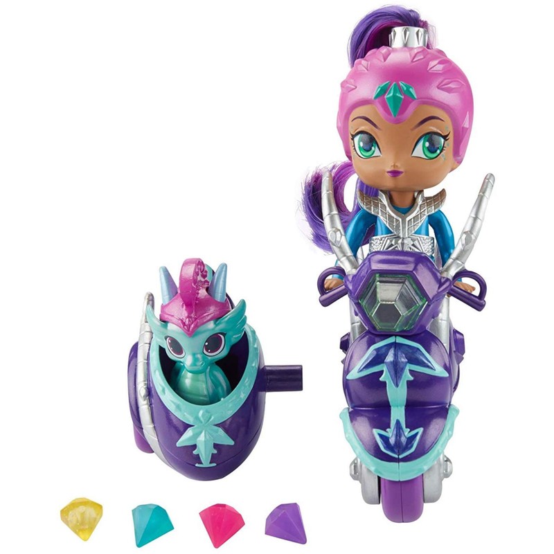 Mattel FHN31 Shimmer & Shine Zetas Motorroller