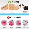Vivva 2 Way Wooden Shoe Stretchers, 1 Pair of Wooden