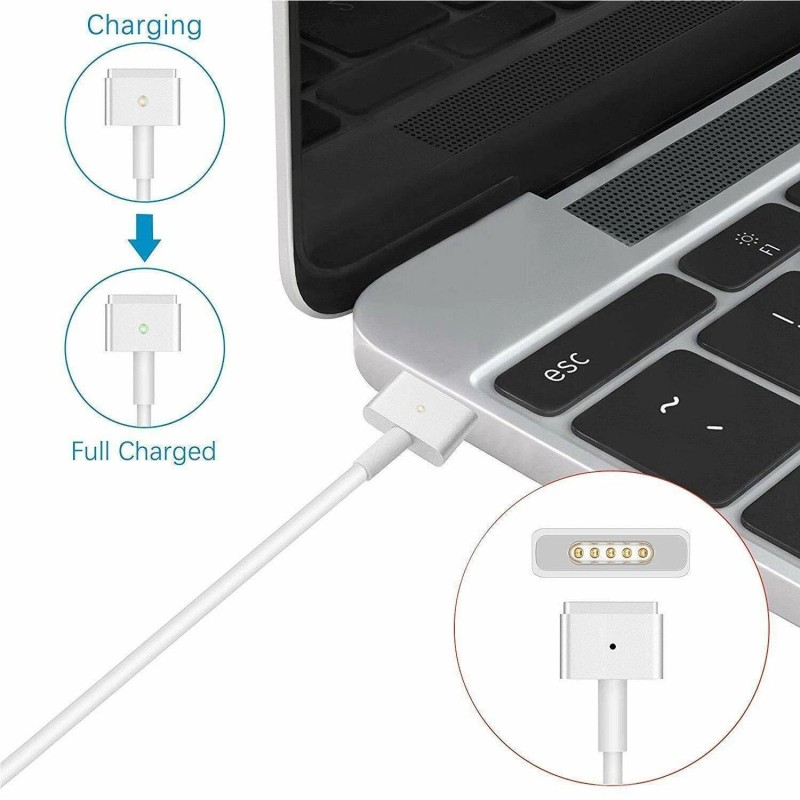 Universal Replacement DC Repair Cable Cord "T Tip" For 45W