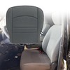 Priprilod Gray Cloth Driver Side Bottom Replacement Seat Cover Compatible