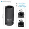 CoCud Deep Impact Socket 3/4" Drive 24mm Socket 78mm Length