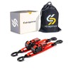 Strapinno Retractable Ratchet Straps - 1 in x 2.5 ft