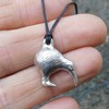 White Cloud Kiwi New Zealand Pendant Hand Cast by William