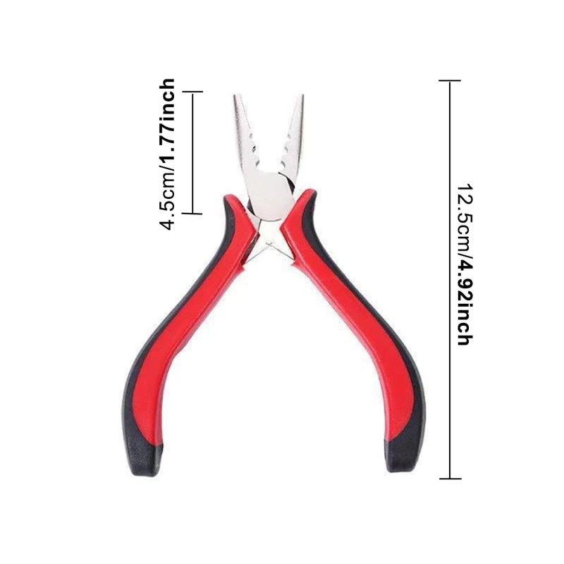 Mivanta 3 Hole Hair Pliers – Professional Hair Extension Pliers